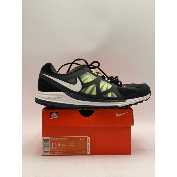 Nike ZOOM ELITE+ Men's NEW Running Sneaker Black US Size 11.5 - Picture 11 of 11
